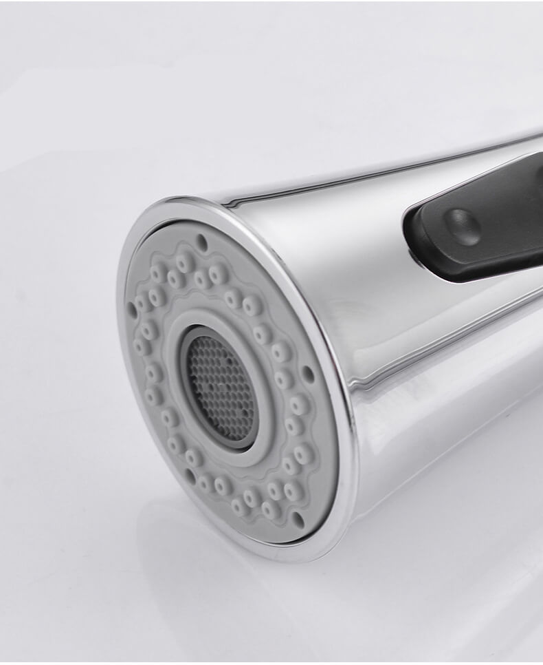 Homelody 360 ° Drehung Wasserhahn Küche ausziehbar mit 2 Modus Küchenarmatur mit Brause Edelstahl Mischbatterie Küche Chrom