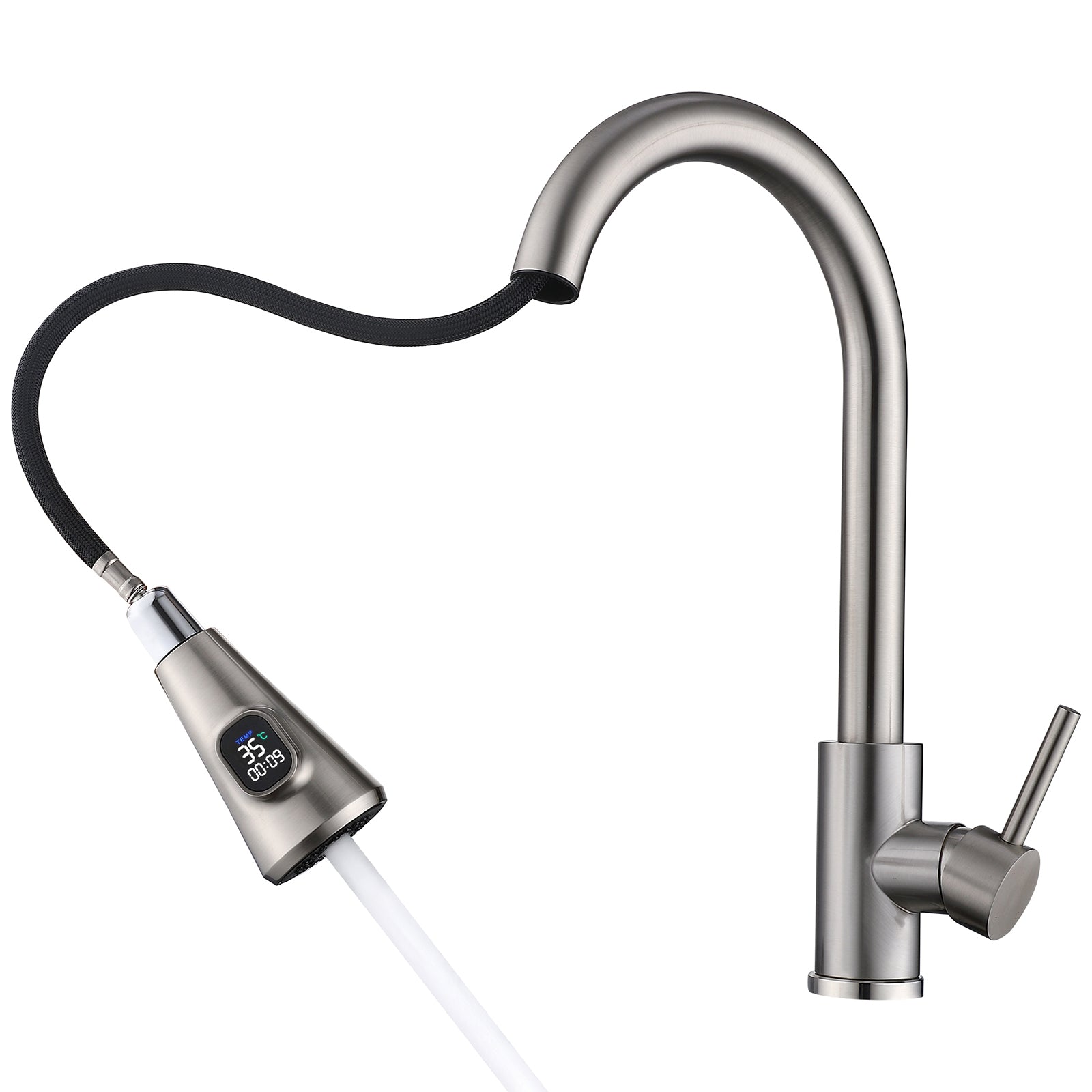 Homelody Wasserhahn Küche mit 2 Strahlarten, 360° drehbar Küchenarmatur