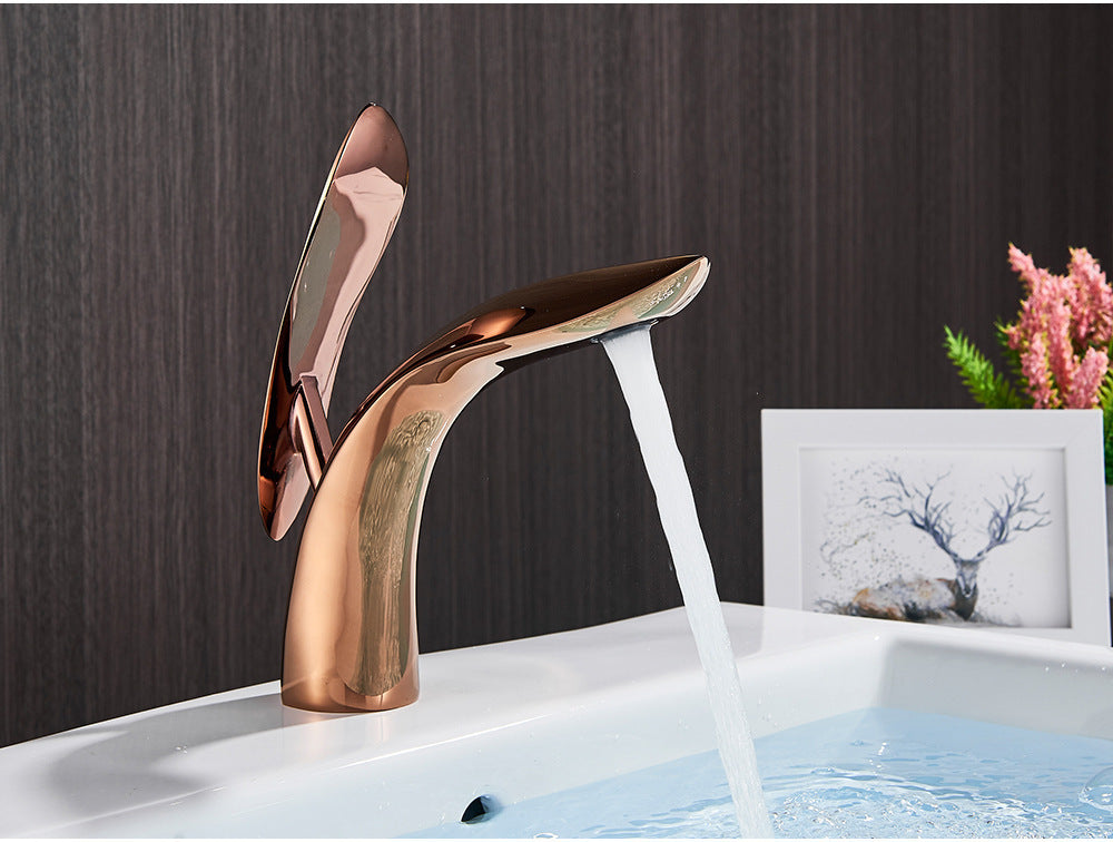 Elegantes Design Wasserhahn Bad Homelody Waschtischarmatur Mode Mischbatterien bad