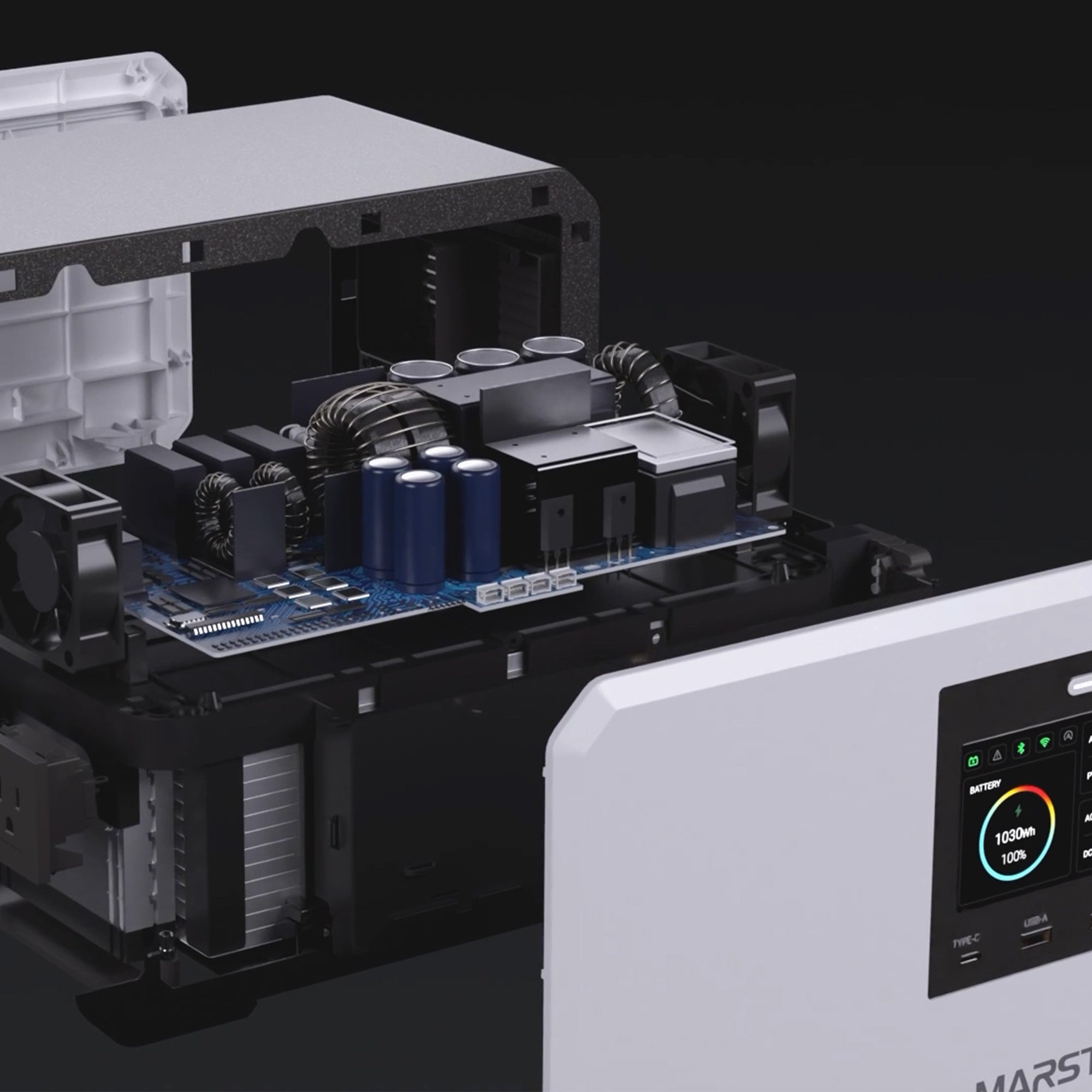 MARSTEK MERCURY M1200 Tragbare Stromversorgung