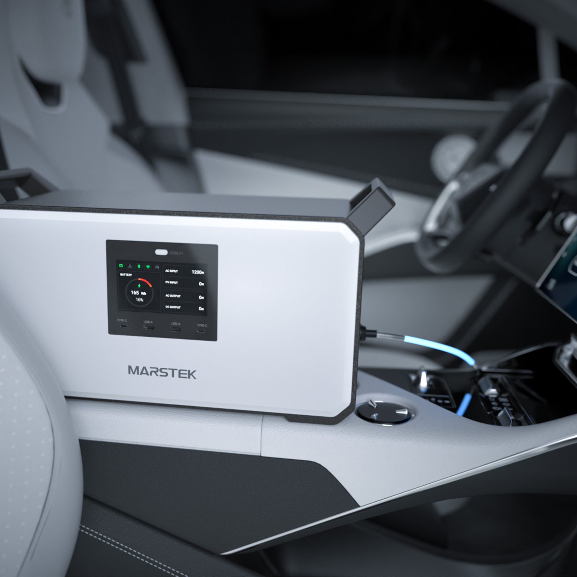 MARSTEK MERCURY M1200 Tragbare Stromversorgung