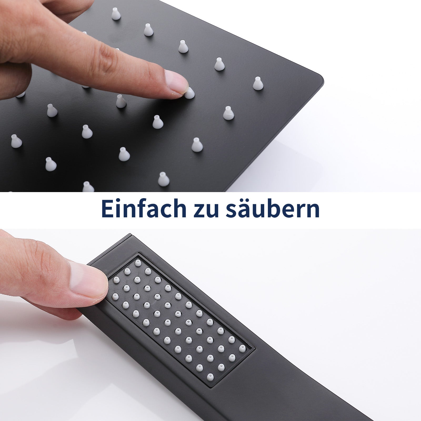 Homelody Unterputz Duschsystem aus Messing, 12 Zoll Kopfbrause Dusche