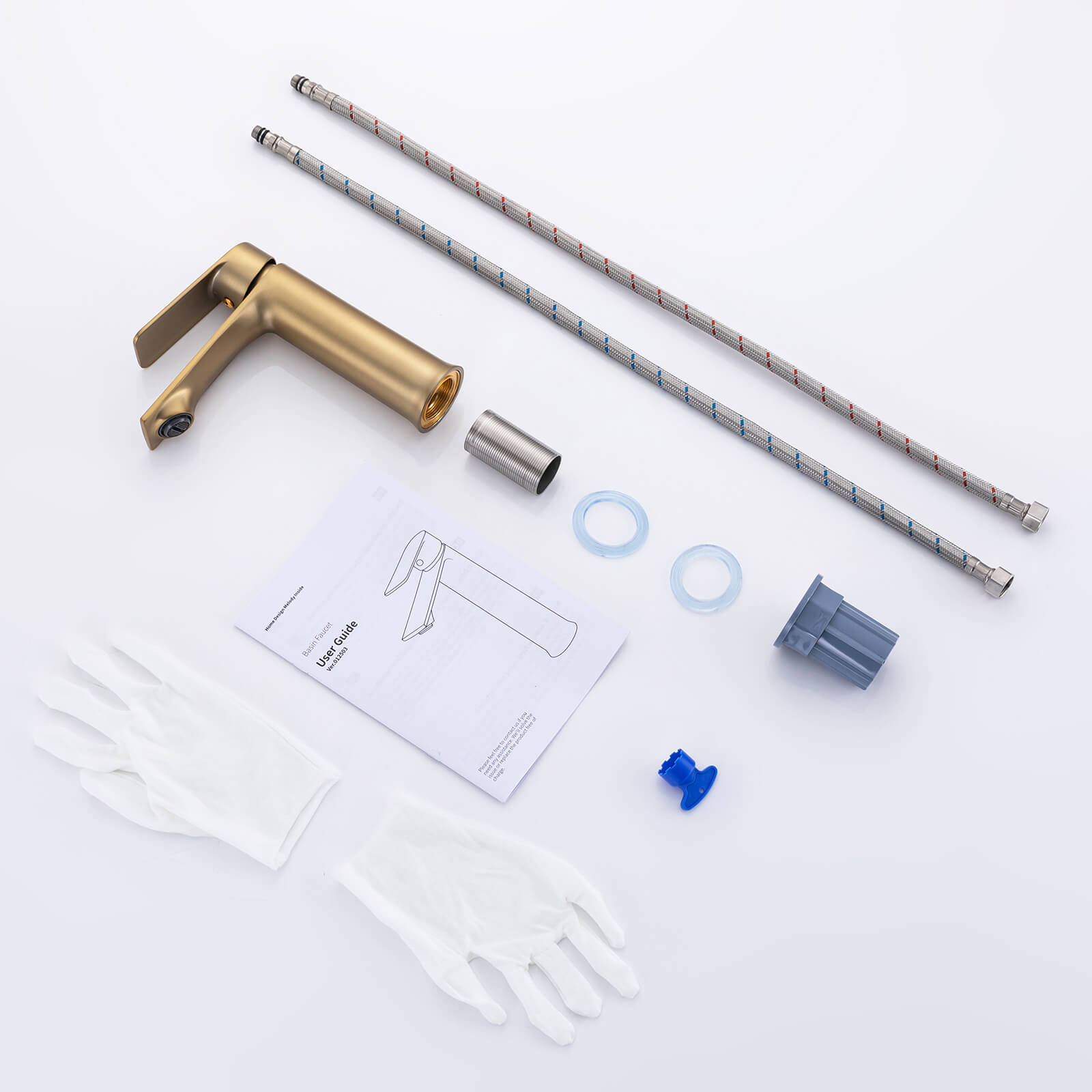 Homelody Waschtischarmatur gold waschtischarmatur bad Wasserhahn