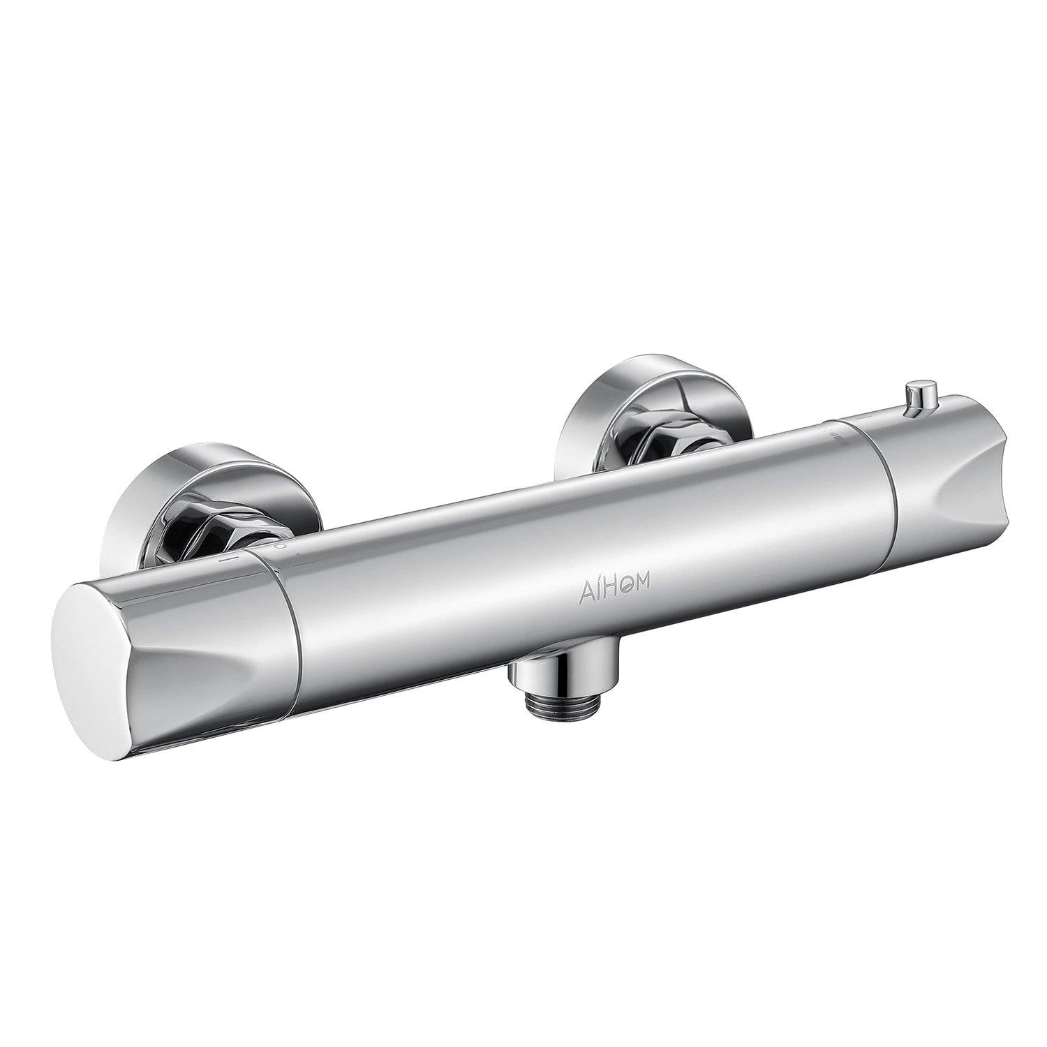Brausebatterie dusche aufputz