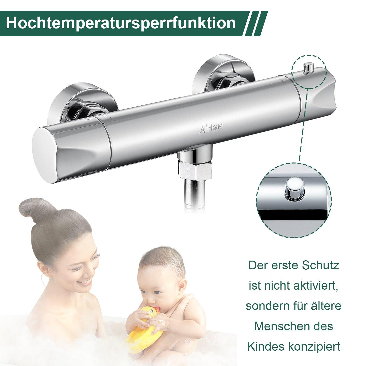 Brausemischer Aufputz
